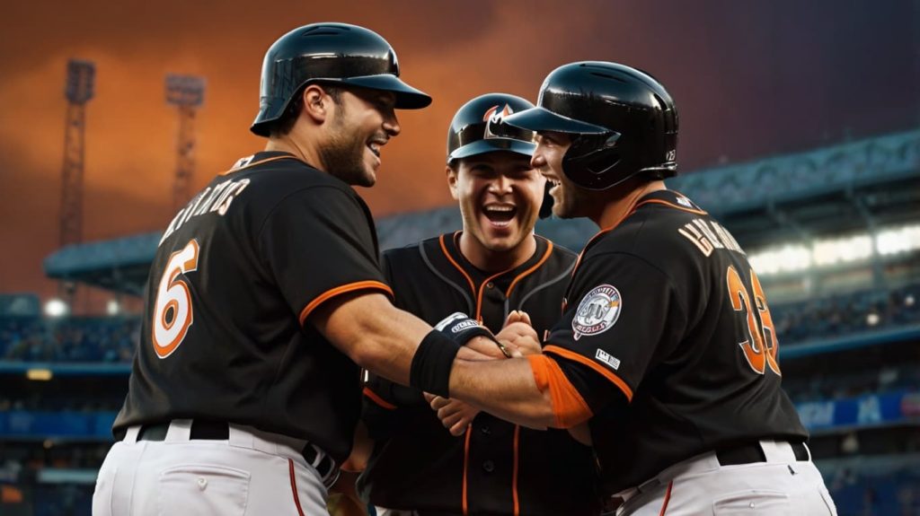 Marlins siegen trotz spätem Einbruch gegen Giants in Verlängerung